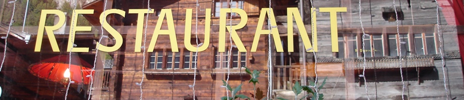 Restaurant in Evolène