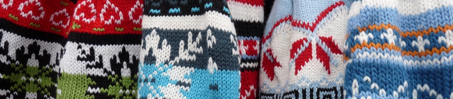 Warme Mützen zu verkaufen in Crans-Montana