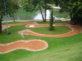 Minigolf in Crans-Montana