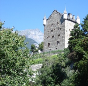 Schloss in Leuk