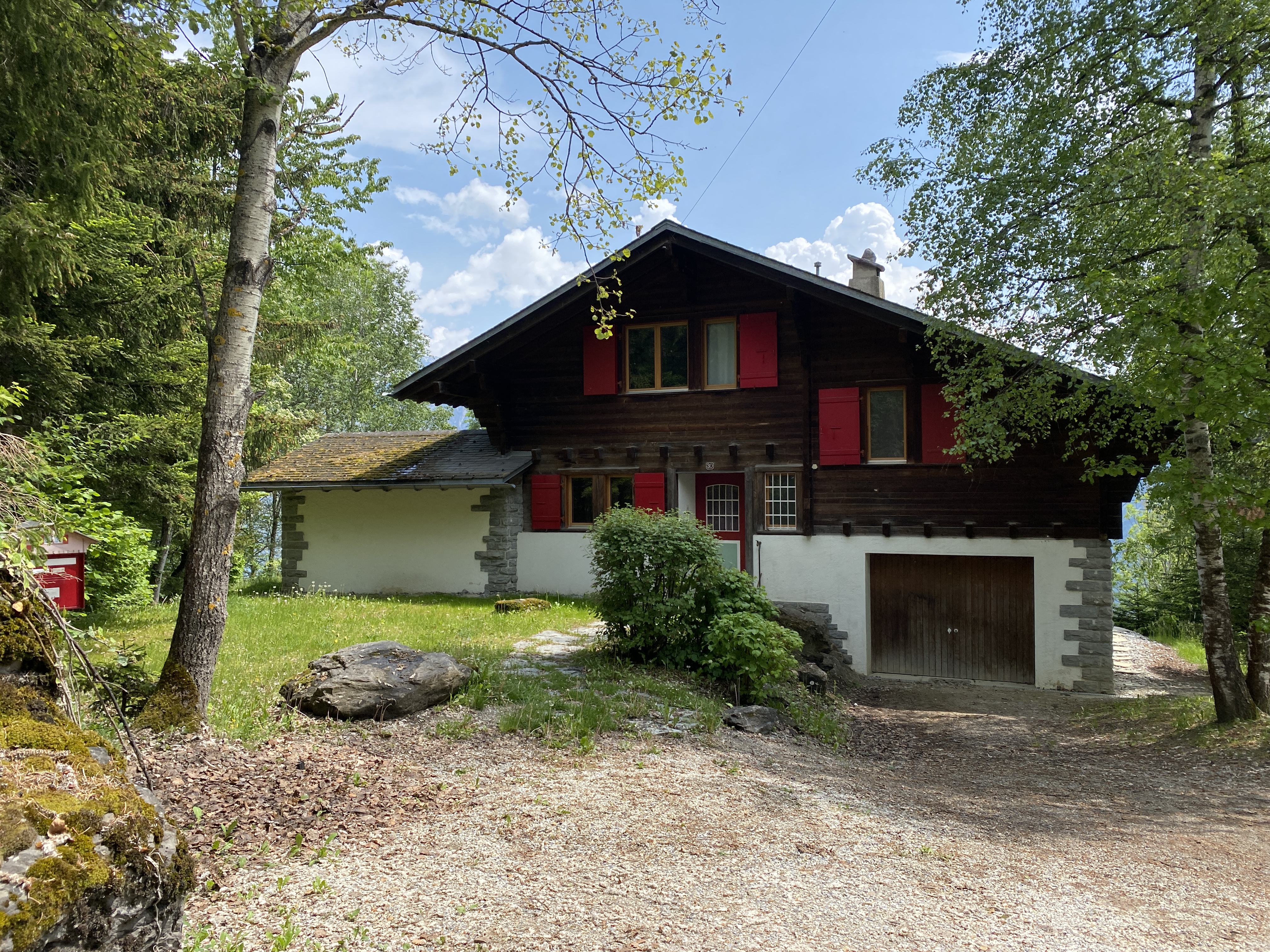 Chalet Franz bei Crans-Montana (Südseite)