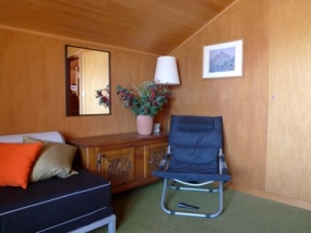 Stuhl im Balkonzimmer